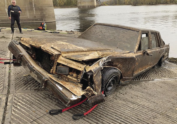 Car pulled from Mississippi